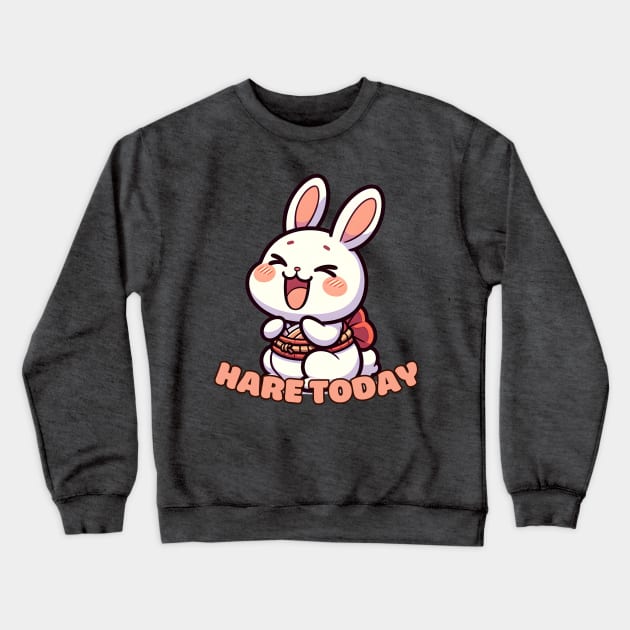 April fool rabbit Crewneck Sweatshirt by Japanese Fever